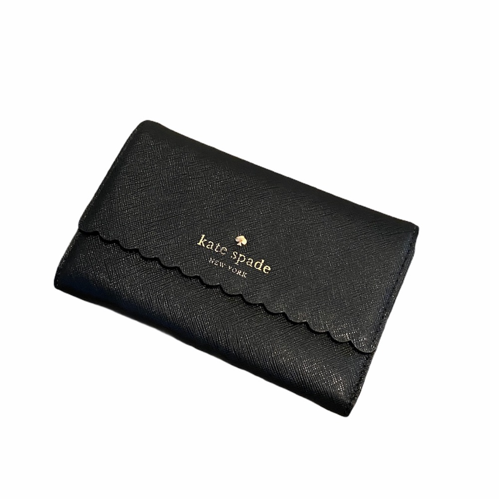 Kate Spade Lily Avenue Kieran Black Leather Wallet